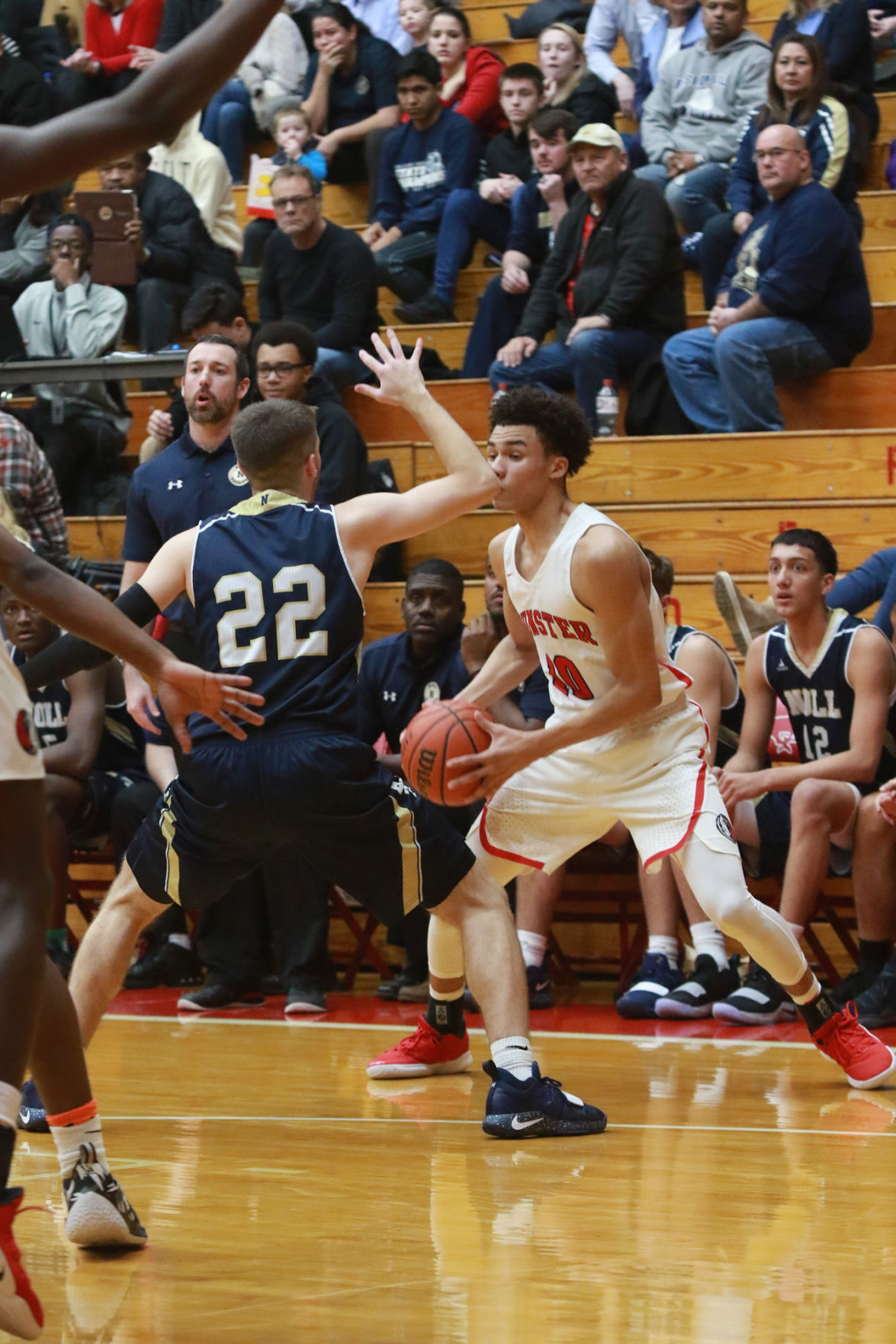 Gallery: Boys basketball - Bishop Noll at Munster